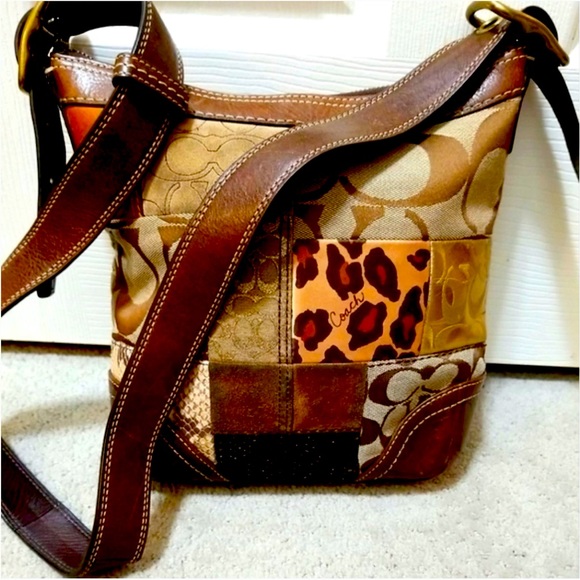Coach Handbags - Coach Patchwork Crossbody Bag-Excellent Condition